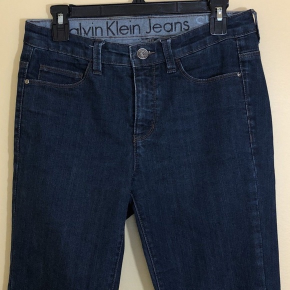 Calvin Klein Boot Cut Jeans Womens 32/16 - Picture 3 of 6